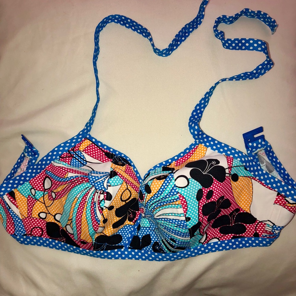 Freya swim top- Circus print